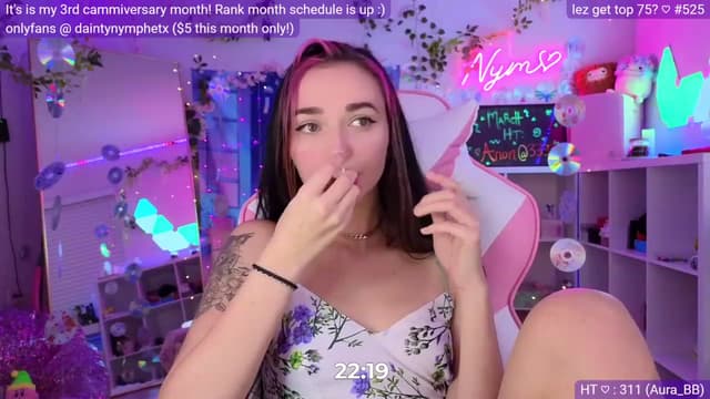 Gallery image thumbnail from Nym_x's myfreecams stream on, 03/16/2023, 03:15 image 11 of 20