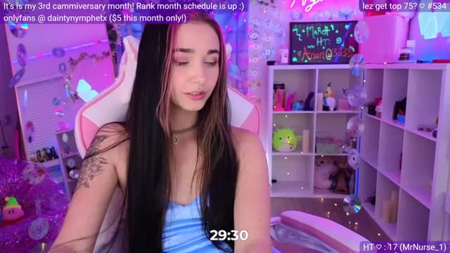 Gallery image thumbnail from Nym_x's myfreecams stream on, 03/17/2023, 02:45 image 18 of 20