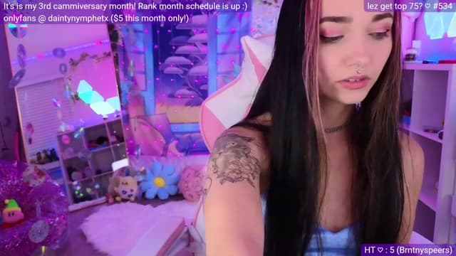 Gallery image thumbnail from Nym_x's myfreecams stream on, 03/17/2023, 02:45 image 9 of 20