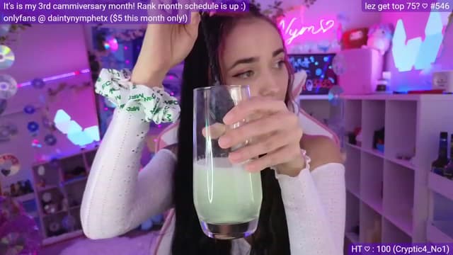 Gallery image thumbnail from Nym_x's myfreecams stream on, 03/18/2023, 04:07 image 2 of 20