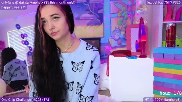 Gallery image thumbnail from Nym_x's myfreecams stream on, 03/26/2023, 01:27 image 5 of 20