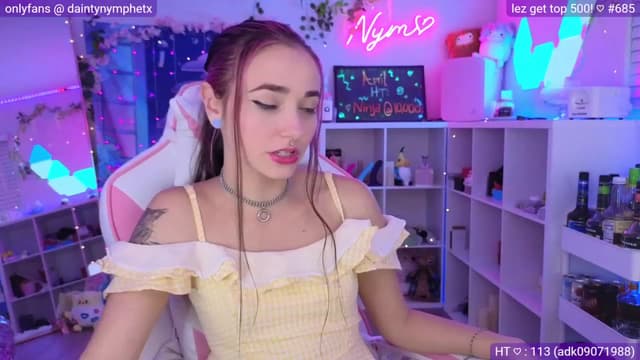 Gallery image thumbnail from Nym_x's myfreecams stream on, 04/13/2023, 03:51 image 16 of 20
