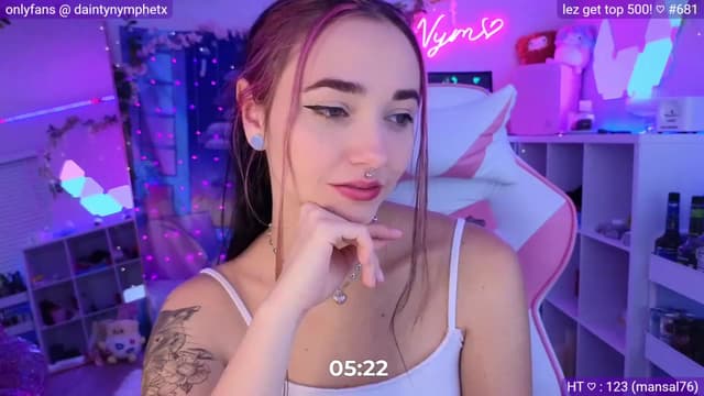 Gallery image thumbnail from Nym_x's myfreecams stream on, 04/14/2023, 04:53 image 9 of 20