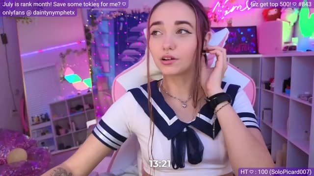 Gallery image thumbnail from Nym_x's myfreecams stream on, 05/27/2023, 04:29 image 2 of 20