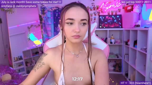 Gallery image thumbnail from Nym_x's myfreecams stream on, 05/27/2023, 04:29 image 18 of 20