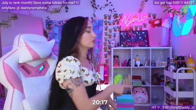 Gallery image thumbnail from Nym_x's myfreecams stream on, 06/04/2023, 04:37 image 10 of 20
