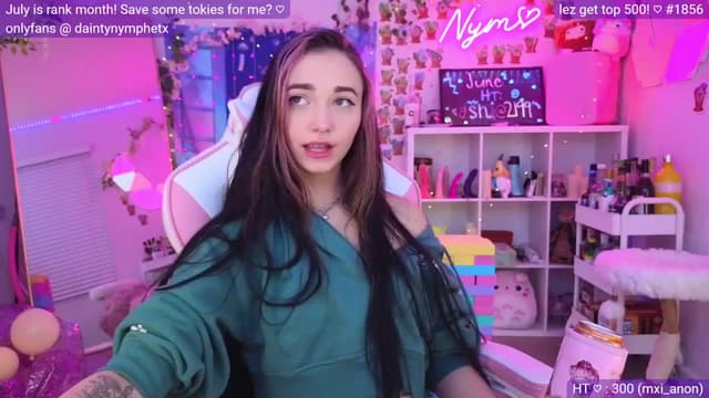 Gallery image thumbnail from Nym_x's myfreecams stream on, 06/09/2023, 04:05 image 11 of 20
