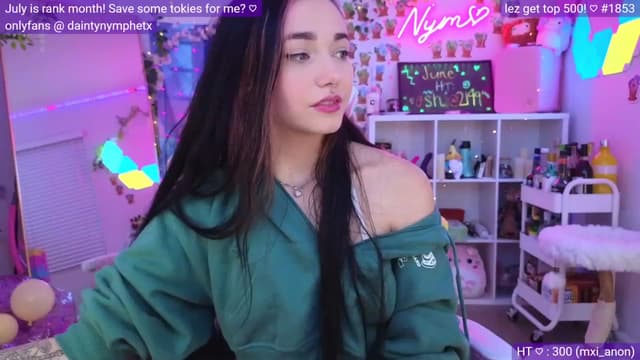 Gallery image thumbnail from Nym_x's myfreecams stream on, 06/09/2023, 04:05 image 8 of 20