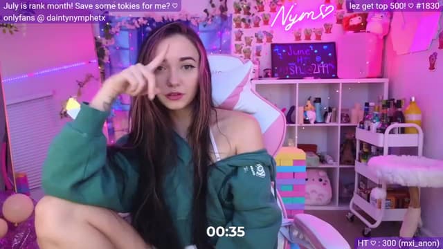 Gallery image thumbnail from Nym_x's myfreecams stream on, 06/09/2023, 04:05 image 20 of 20
