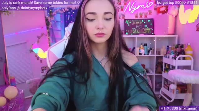 Gallery image thumbnail from Nym_x's myfreecams stream on, 06/09/2023, 04:05 image 10 of 20