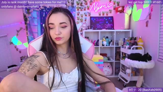 Gallery image thumbnail from Nym_x's myfreecams stream on, 06/10/2023, 03:27 image 5 of 20