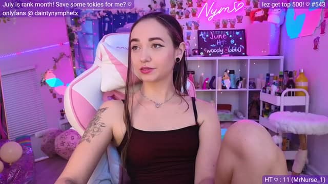 Gallery image thumbnail from Nym_x's myfreecams stream on, 06/11/2023, 03:51 image 5 of 20