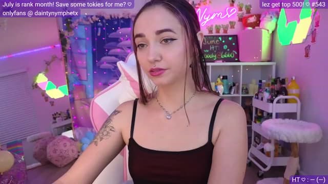 Gallery image thumbnail from Nym_x's myfreecams stream on, 06/11/2023, 03:51 image 1 of 20