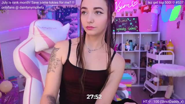 Gallery image thumbnail from Nym_x's myfreecams stream on, 06/11/2023, 03:51 image 7 of 20