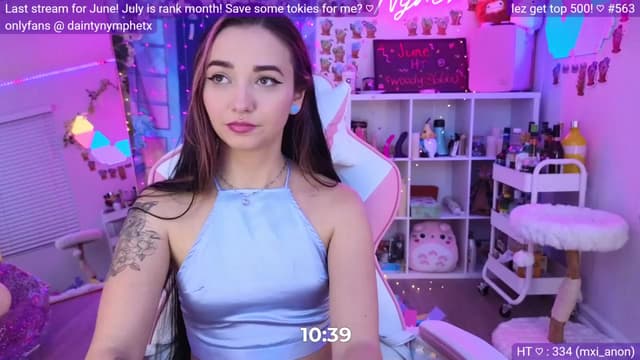 Gallery image thumbnail from Nym_x's myfreecams stream on, 06/18/2023, 03:45 image 8 of 20
