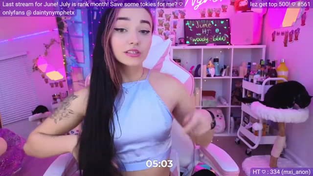Gallery image thumbnail from Nym_x's myfreecams stream on, 06/18/2023, 03:45 image 14 of 20