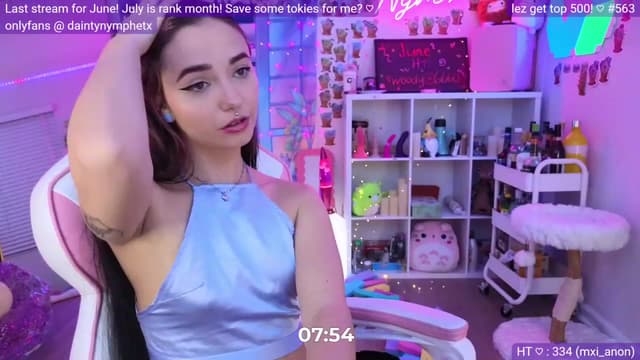 Gallery image thumbnail from Nym_x's myfreecams stream on, 06/18/2023, 03:45 image 11 of 20