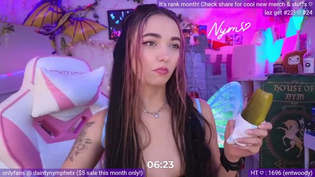 Gallery image thumbnail from Nym_x's myfreecams stream on, 07/05/2023, 04:10 image 9 of 20