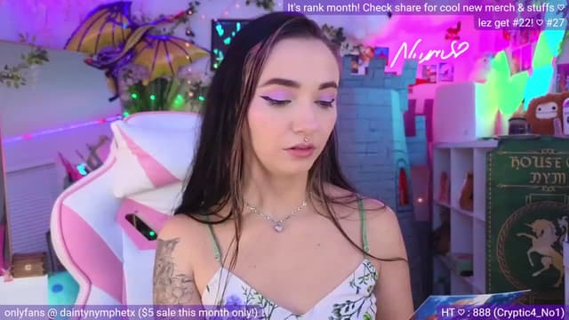 Gallery image thumbnail from Nym_x's myfreecams stream on, 07/06/2023, 03:29 image 3 of 20