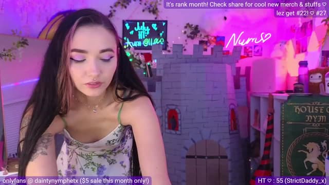 Gallery image thumbnail from Nym_x's myfreecams stream on, 07/06/2023, 03:29 image 1 of 20