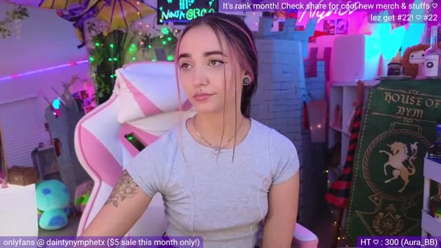 Gallery image thumbnail from Nym_x's myfreecams stream on, 07/08/2023, 02:42 image 4 of 20