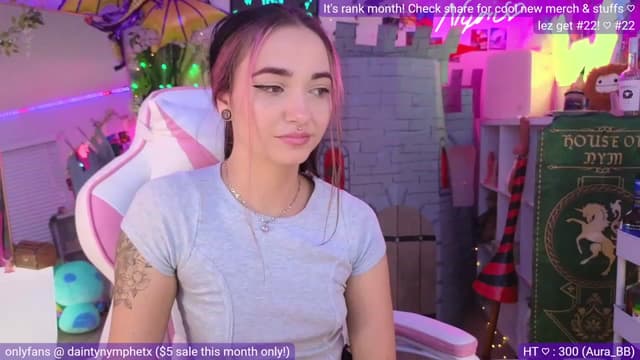 Gallery image thumbnail from Nym_x's myfreecams stream on, 07/08/2023, 02:42 image 9 of 20