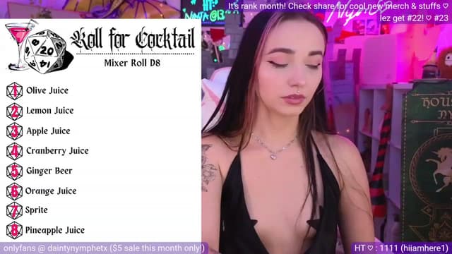 Gallery image thumbnail from Nym_x's myfreecams stream on, 07/09/2023, 03:33 image 3 of 20