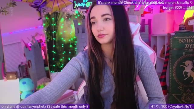 Gallery image thumbnail from Nym_x's myfreecams stream on, 07/10/2023, 03:44 image 3 of 20