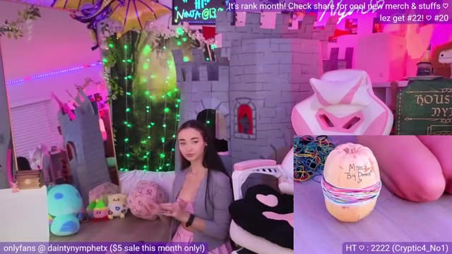 Gallery image thumbnail from Nym_x's myfreecams stream on, 07/10/2023, 03:44 image 10 of 20