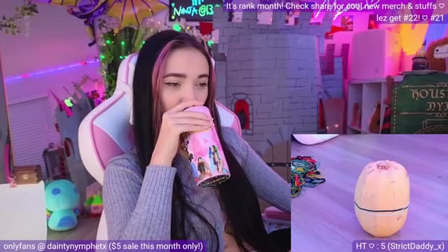 Gallery image thumbnail from Nym_x's myfreecams stream on, 07/10/2023, 03:44 image 2 of 20