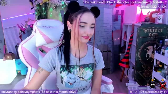 Gallery image thumbnail from Nym_x's myfreecams stream on, 07/13/2023, 02:50 image 13 of 20
