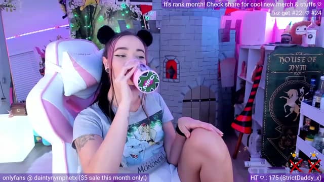 Gallery image thumbnail from Nym_x's myfreecams stream on, 07/13/2023, 02:50 image 18 of 20