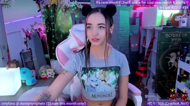 Gallery image thumbnail from Nym_x's myfreecams stream on, 07/13/2023, 03:47 image 8 of 20