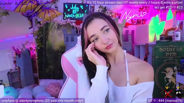 Gallery image thumbnail from Nym_x's myfreecams stream on, 07/16/2023, 01:56 image 7 of 20