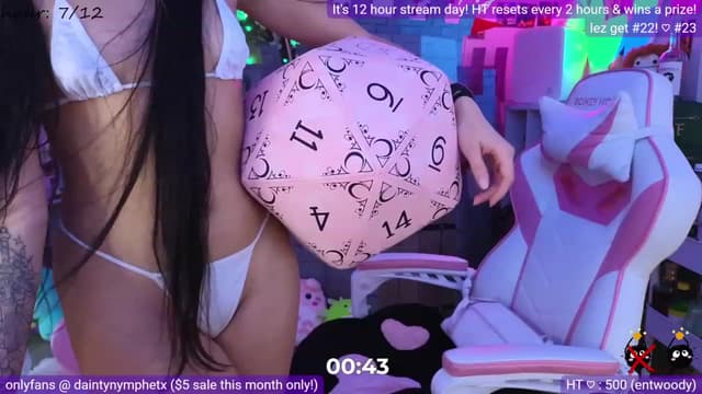 Gallery image thumbnail from Nym_x's myfreecams stream on, 07/16/2023, 01:56 image 14 of 20
