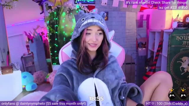 Gallery image thumbnail from Nym_x's myfreecams stream on, 07/19/2023, 01:33 image 1 of 20
