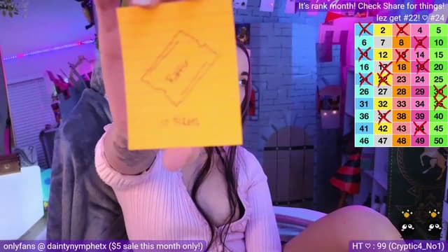 Gallery image thumbnail from Nym_x's myfreecams stream on, 07/20/2023, 02:55 image 5 of 20