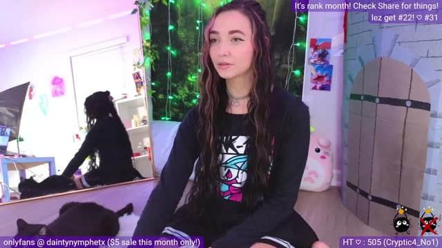 Gallery image thumbnail from Nym_x's myfreecams stream on, 07/26/2023, 02:49 image 13 of 20