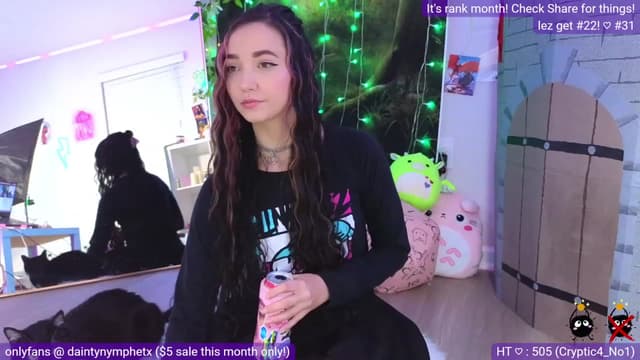 Gallery image thumbnail from Nym_x's myfreecams stream on, 07/26/2023, 02:49 image 9 of 20