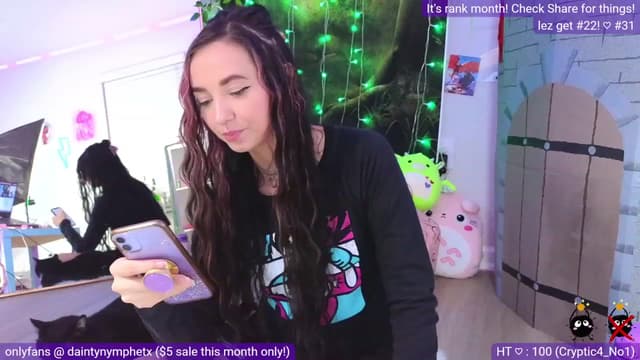 Gallery image thumbnail from Nym_x's myfreecams stream on, 07/26/2023, 02:49 image 6 of 20