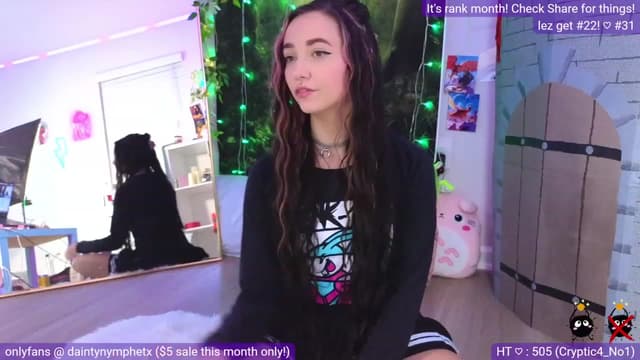 Gallery image thumbnail from Nym_x's myfreecams stream on, 07/26/2023, 02:49 image 16 of 20