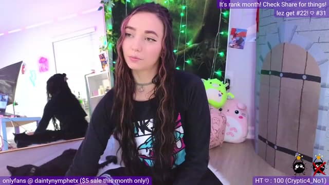 Gallery image thumbnail from Nym_x's myfreecams stream on, 07/26/2023, 02:49 image 4 of 20