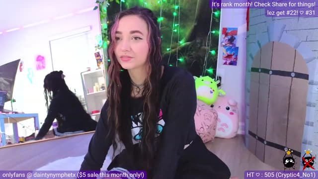 Gallery image thumbnail from Nym_x's myfreecams stream on, 07/26/2023, 02:49 image 14 of 20