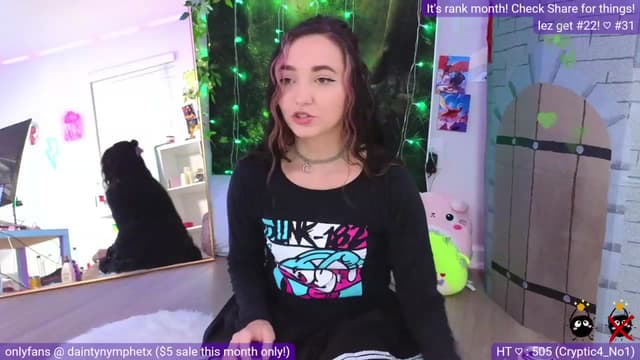 Gallery image thumbnail from Nym_x's myfreecams stream on, 07/26/2023, 04:20 image 1 of 20
