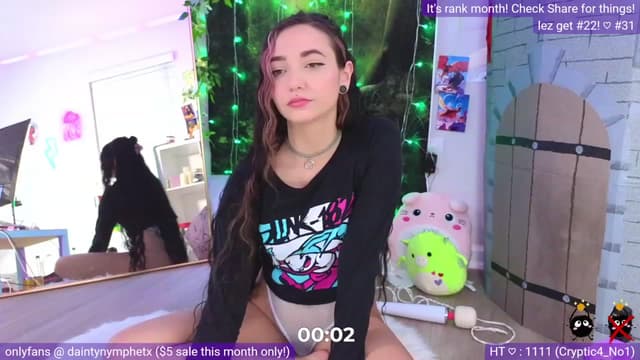 Gallery image thumbnail from Nym_x's myfreecams stream on, 07/26/2023, 04:20 image 11 of 20
