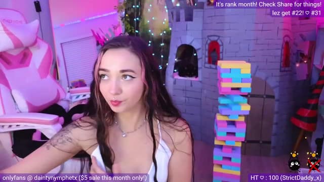 Gallery image thumbnail from Nym_x's myfreecams stream on, 07/27/2023, 04:43 image 6 of 20