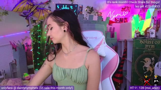 Gallery image thumbnail from Nym_x's myfreecams stream on, 07/28/2023, 05:10 image 8 of 20