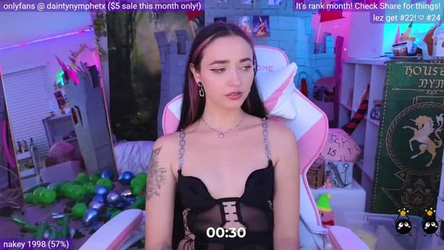 Gallery image thumbnail from Nym_x's myfreecams stream on, 08/01/2023, 06:22 image 9 of 20