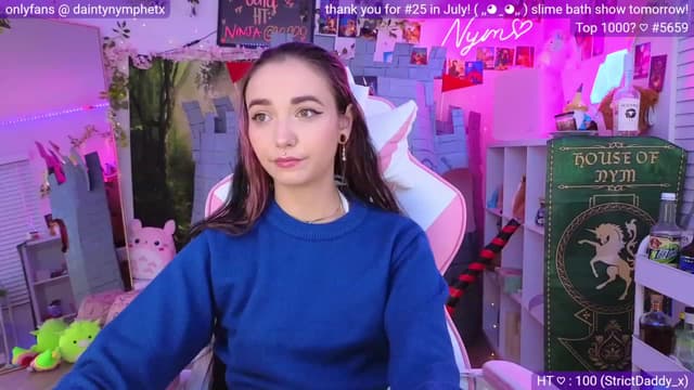 Gallery image thumbnail from Nym_x's myfreecams stream on, 08/19/2023, 03:02 image 9 of 20