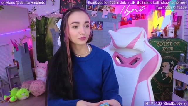 Gallery image thumbnail from Nym_x's myfreecams stream on, 08/19/2023, 03:02 image 7 of 20